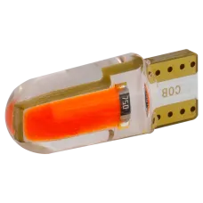 Світлодіоди в габаритні вогні. підсвітку номера та в салон DriveX T10-035 Red COB 0.8W 5Lm 12V W5W base-10mm C