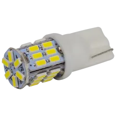 Світлодіоди в габаритні вогні. підсвітку номера та в салон DriveX T10-253 12V 1.2W 120Lm W5W base-10mm C