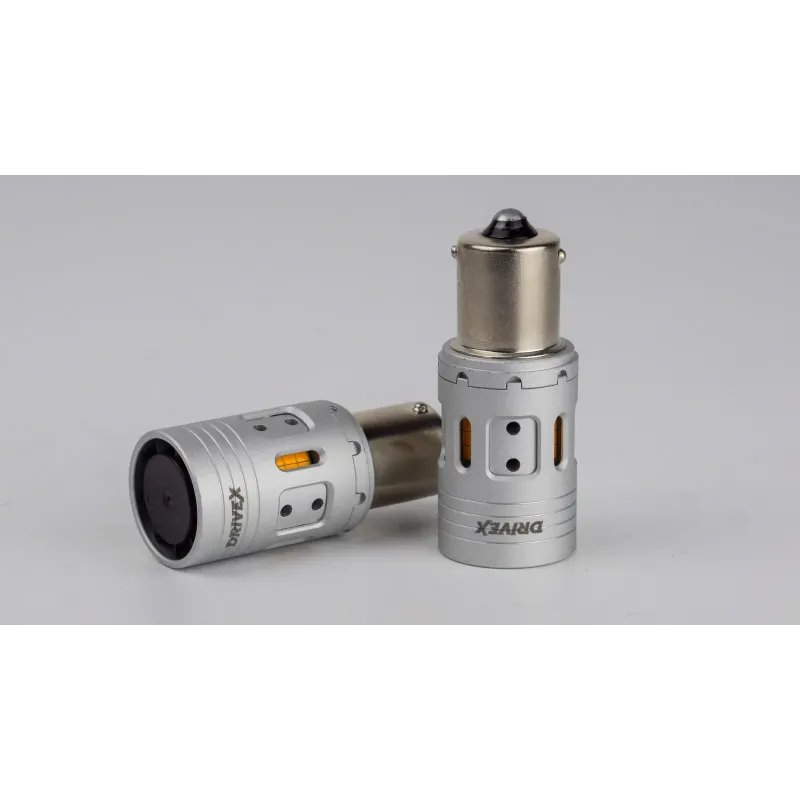 Glow FAN3 S25(1) Amber 10-30V 30W 1000Lm 1156/P21W BA15S d-15mm A