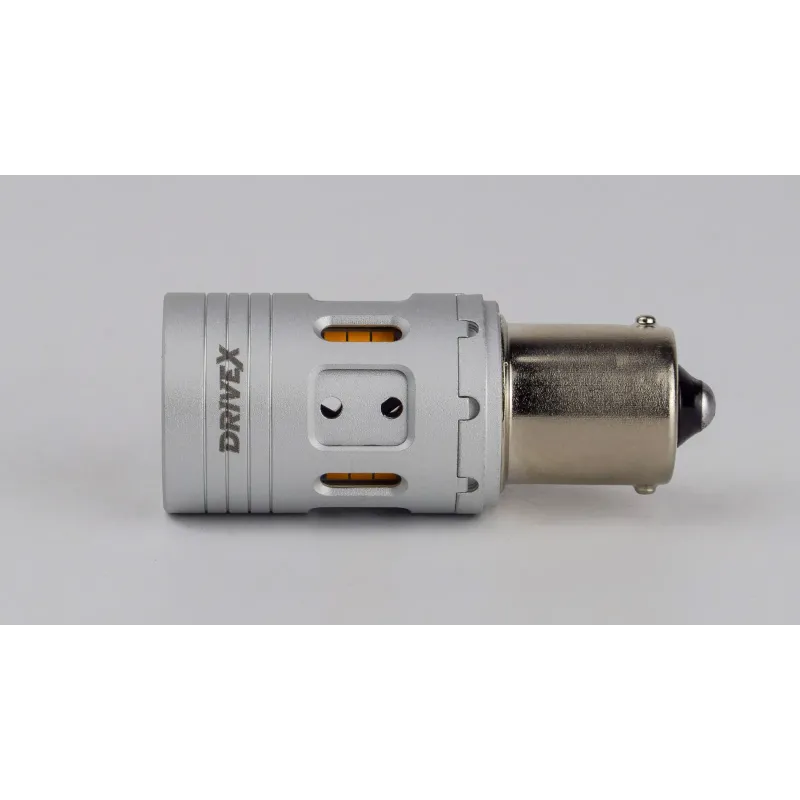 Glow FAN3 S25(1) Amber 10-30V 30W 1000Lm 1156/P21W BA15S d-15mm A