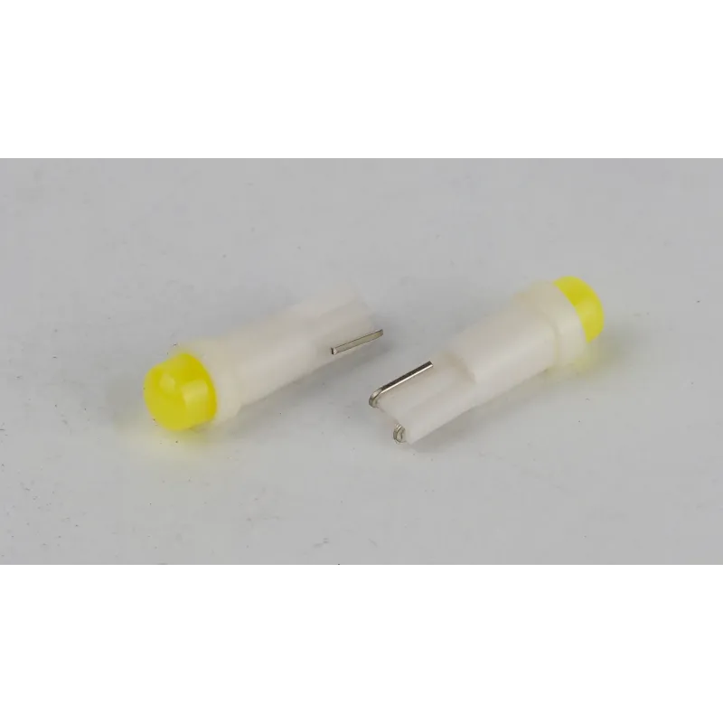 Світлодіоди в габаритні вогні. підсвітку номера та в салон DriveX T5-205 White 12V 0.2W 20Lm BA7S/W1.2W d-5mm C