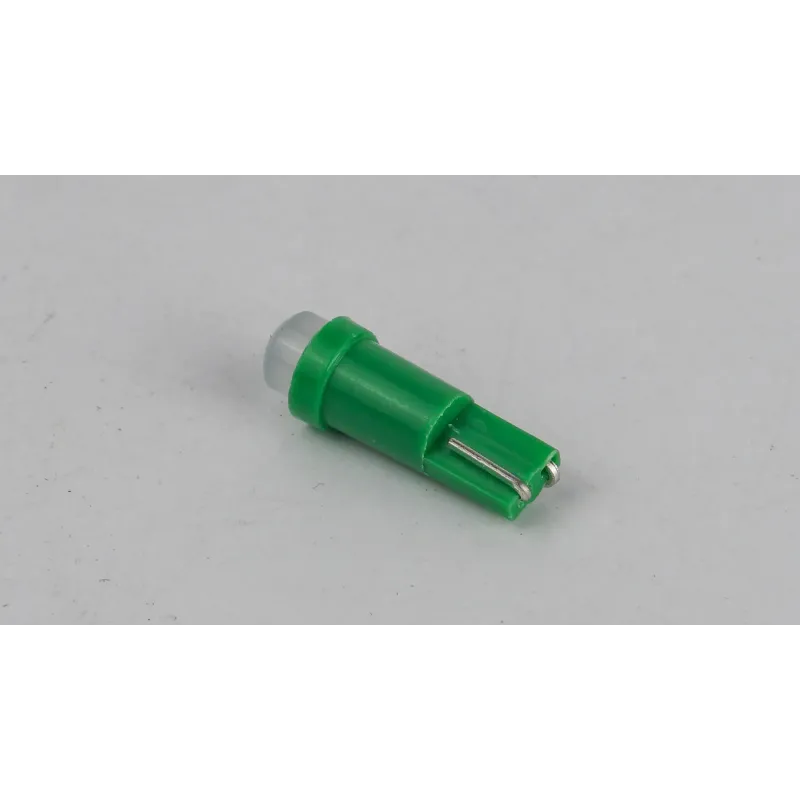 Світлодіоди в габаритні вогні. підсвітку номера та в салон DriveX T5-205 Green 24V 0.2W 7Lm BA7S/W1.2W d-5mm C
