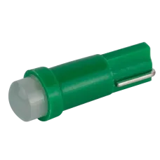 Світлодіоди в габаритні вогні. підсвітку номера та в салон DriveX T5-205 Green 24V 0.2W 7Lm BA7S/W1.2W d-5mm C