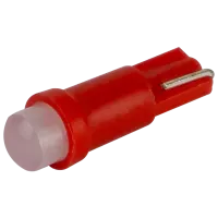 Світлодіоди в габаритні вогні. підсвітку номера та в салон DriveX T5-205 Red 24V 0.2W 1Lm BA7S/W1.2W d-5mm C