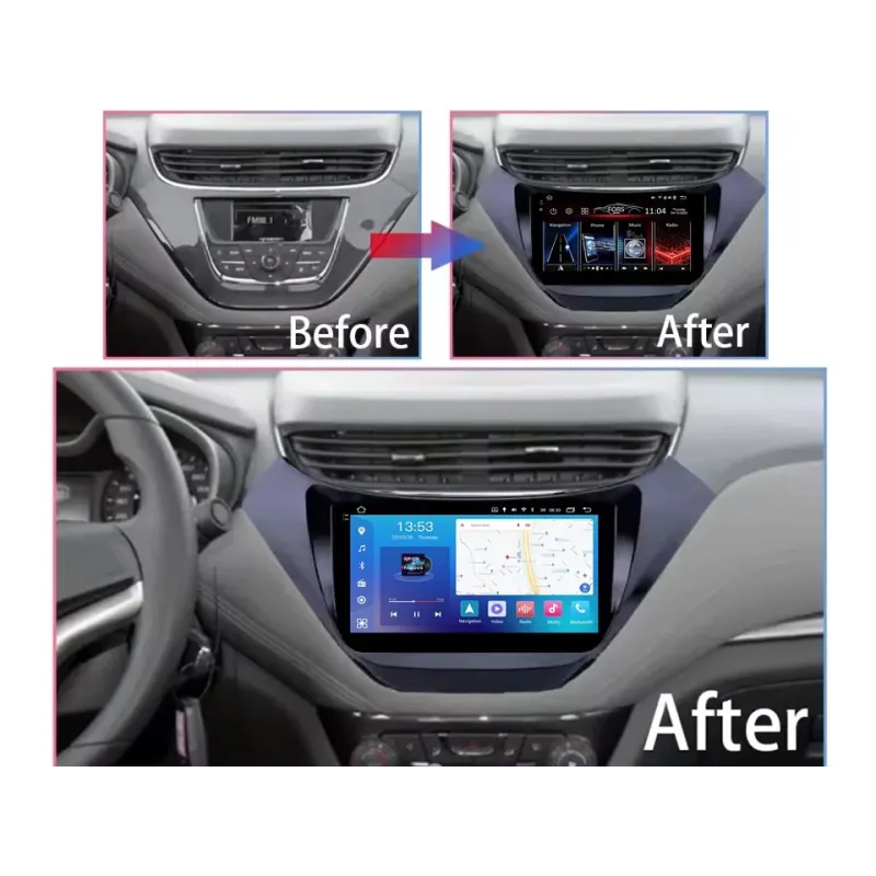 Штатна магнітола FORS.auto FS 4 PRO для Smart Fortwo (4+64Gb, 9") 2016-2018