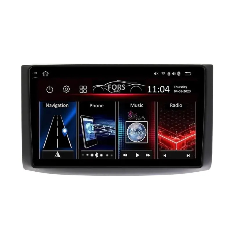 Штатна магнітола FORS.auto FS 2 PRO для Renault Captur (2+32Gb, 9", Auto AC) 2016-2020
