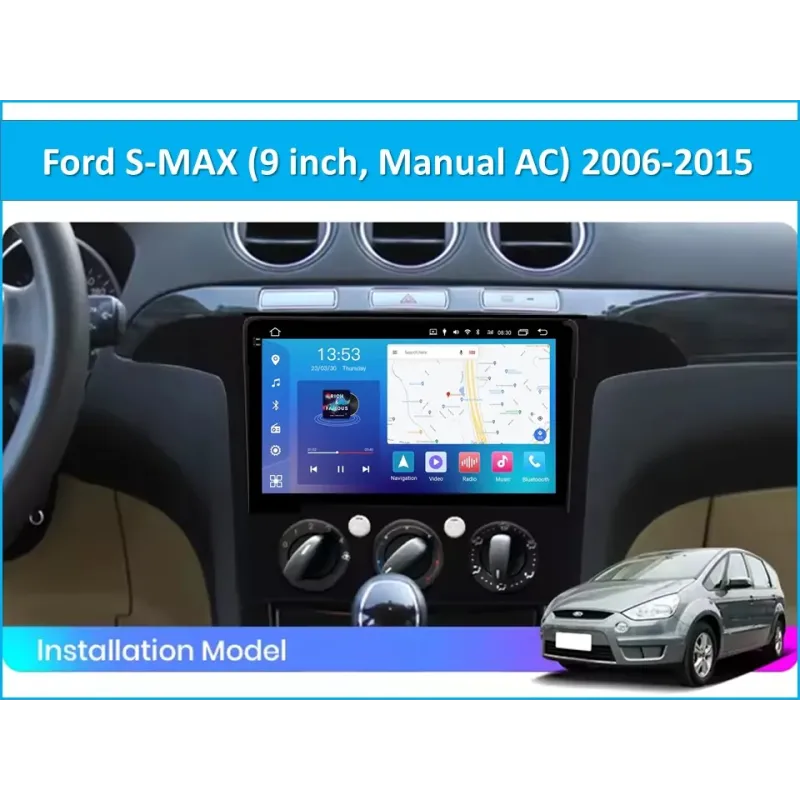 Штатна магнітола FORS.auto FS 2 PRO для Suzuki Swift (2+32Gb, 10") 2004-2010