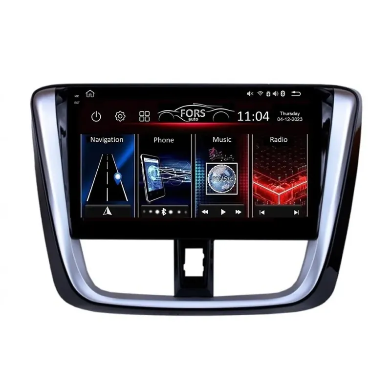 Штатна магнітола FORS.auto FS 4 MAX для Renault Captur (4+32Gb, 9", Auto AC) 2016-2020