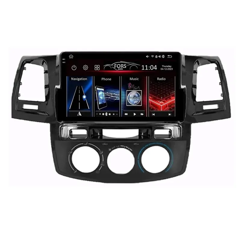 Штатна магнітола FORS.auto FS 4 PRO для Nissan Qashqai/X-trail/Rogue (4+64Gb, 10") 2013-2018