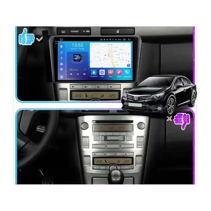 Штатна магнітола FORS.auto FS 2 ULTRA для Nissan Qashqai/X-trail/Rogue (2+32Gb, 10", Manual AC) 2012-2019