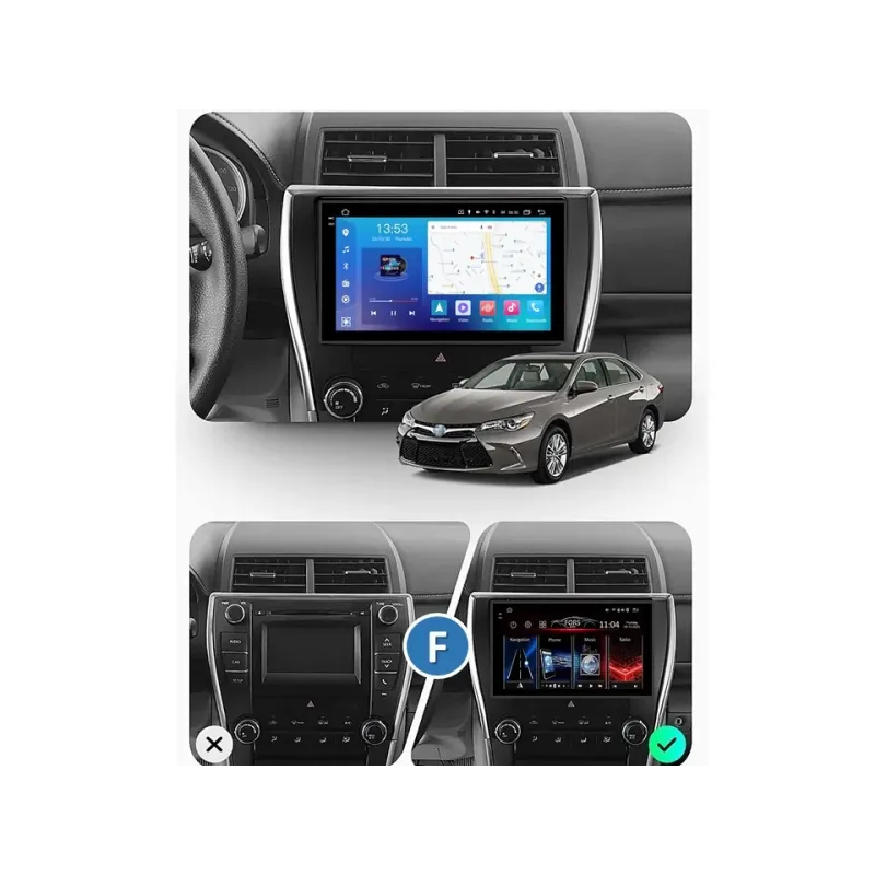 Штатна магнітола FORS.auto FS 4 PRO для Nissan Qashqai/X-trail/Rogue (4+64Gb, 10", Auto AC) 2014-2018