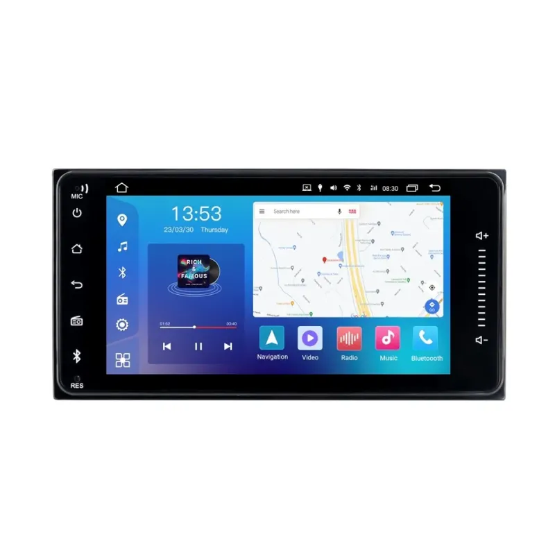 Універсальна магнітола FORS.auto для Toyota TU 2 PRO (7", 2+32Gb, CarPlay)
