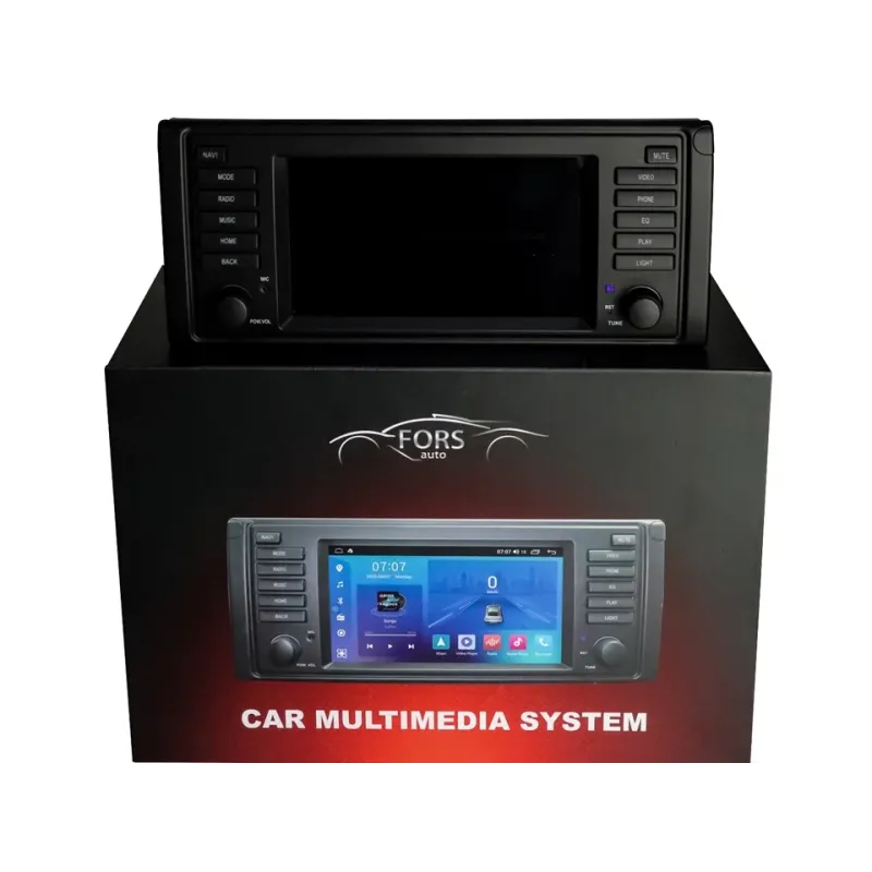 Штатна магнітола FORS.auto FS 2 ULTRA BMW E39 (2+32Gb, 7", CarPlay) 1995-2003
