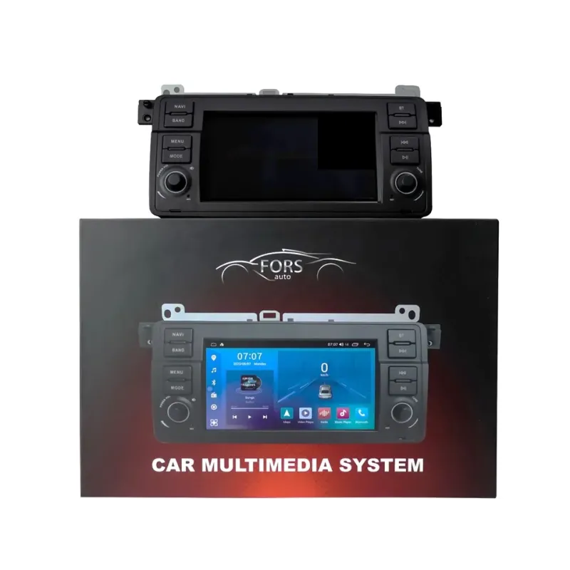 Штатна магнітола FORS.auto FS 2 ULTRA BMW E46 (2+32Gb, 7", CarPlay) 1998-2005