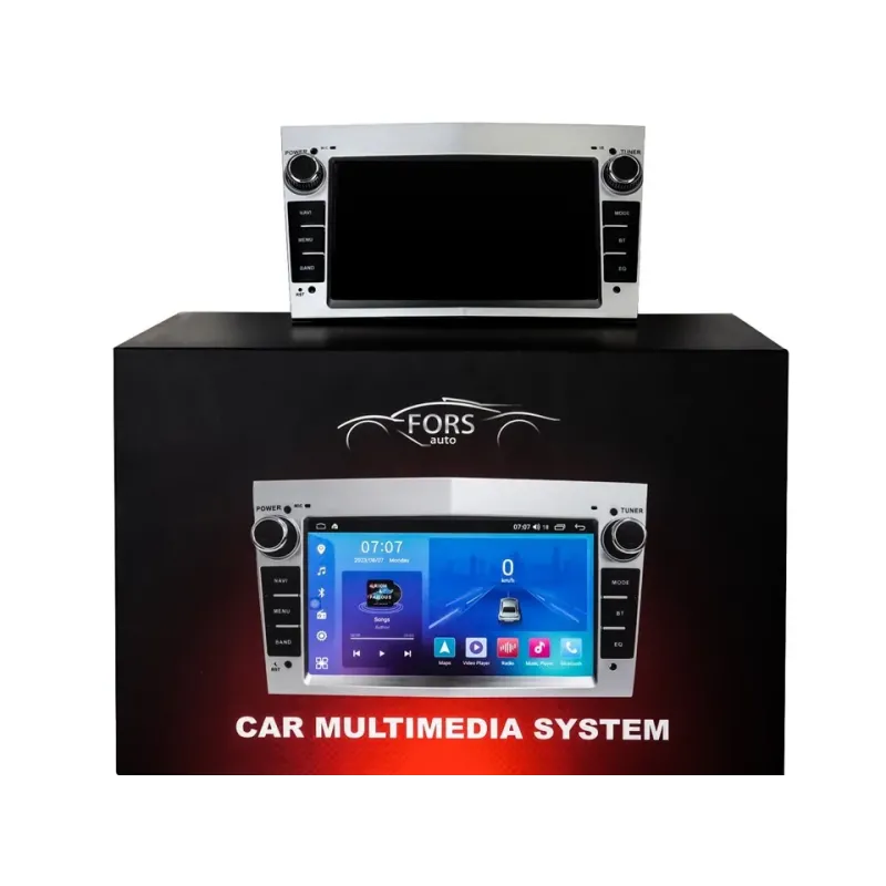Штатна магнітола FORS.auto 2 ULTRA-OP-S Opel Astra/Vectra/Zafira/Corsa (7", 2+32Gb, Silver) 1998-2009