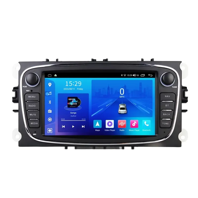 Штатна магнітола FORS.auto FS 2 ULTRA-FDBO Ford Focus/Mondeo/S-Max/C-Max/Kuga/Fiesta/Fusion (2+32Gb, 7", black) 2007-2011