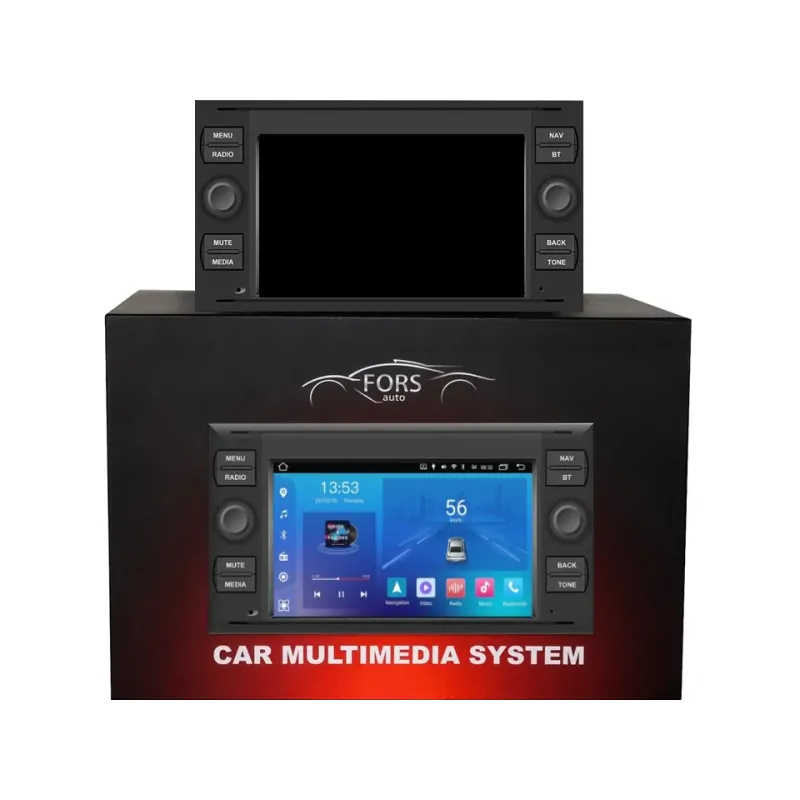 Штатна магнітола FORS.auto FS 2 ULTRA-FDBK Ford Focus/Mondeo/S-Max/C-Max/Kuga/Fiesta/Fusion (2+32Gb, 7", black) 2005-2011