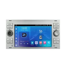 Штатна магнітола FORS.auto FS 2 ULTRA-FDSK Ford Focus/Mondeo/S-Max/C-Max/Kuga/Fiesta/Fusion (2+32Gb, 7", silver) 2005-2011