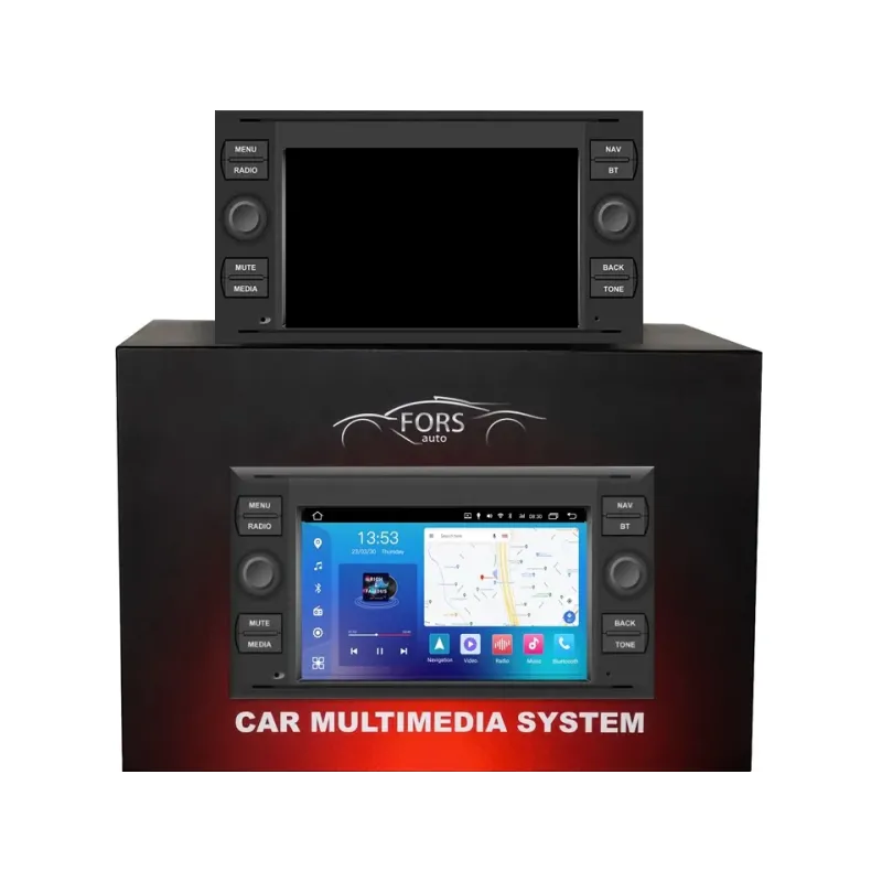 Штатна магнітола FORS.auto FS 2 PRO-FDBK Ford Focus/Mondeo/S-Max/C-Max/Kuga/Fiesta/Fusion (2+32Gb, 7", black) 2005-2011