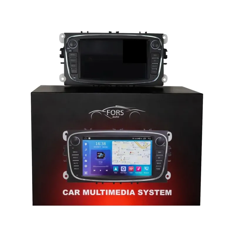 Штатна магнітола FORS.auto FS 2 PRO-FDBO Ford Focus/Mondeo/S-Max/C-Max/Kuga/Fiesta/Fusion (2+32Gb, 7", black) 2007-2011