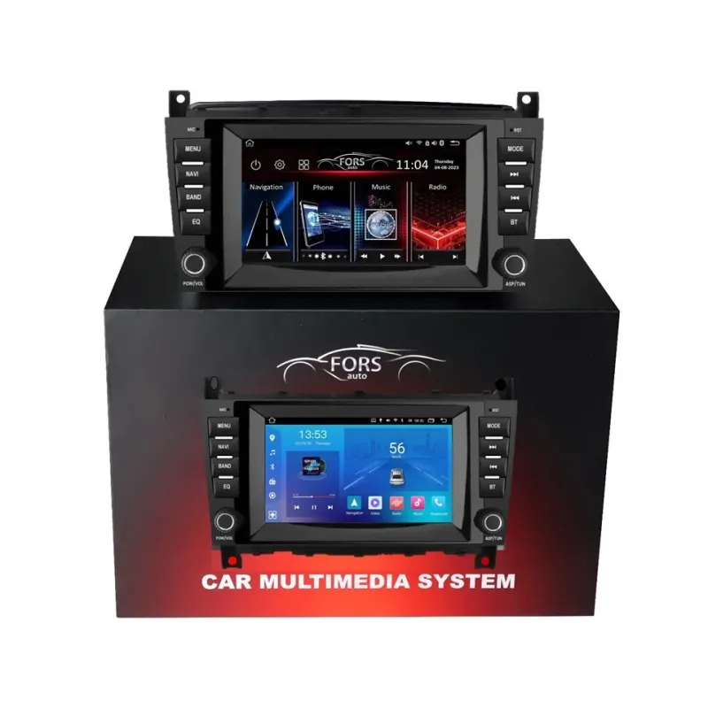 Штатна магнітола FORS.auto FS 2 ULTRA Mercedes-Benz W203 (7", 2+32Gb, CarPlay) 2005-2006