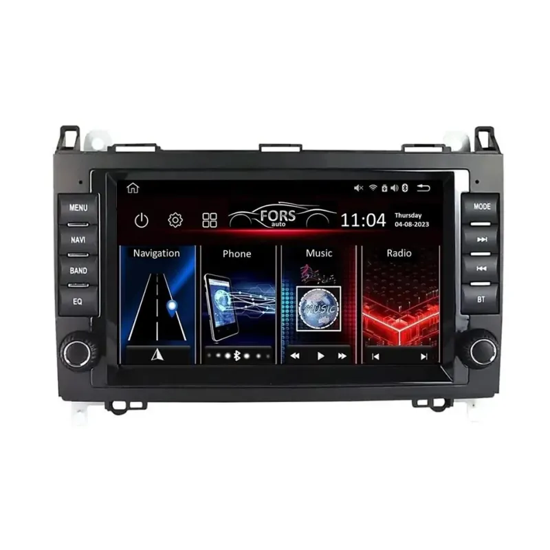 Штатна магнітола FORS.auto FS 2 PRO для Mercedes-Benz B200/B-class (W245) 2005-2011/A-class (W169) 2004-2012/Vito (W639)//Viano (W639)…