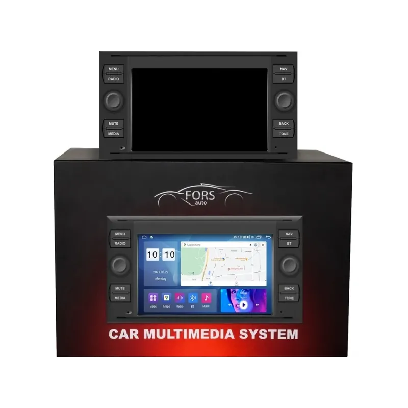 Штатна магнітола FORS.auto M200 Ford Focus/Mondeo/S-Max/C-Max/Kuga/Fiesta/Fusion (7 inch, 2+32Gb) 2007-2011