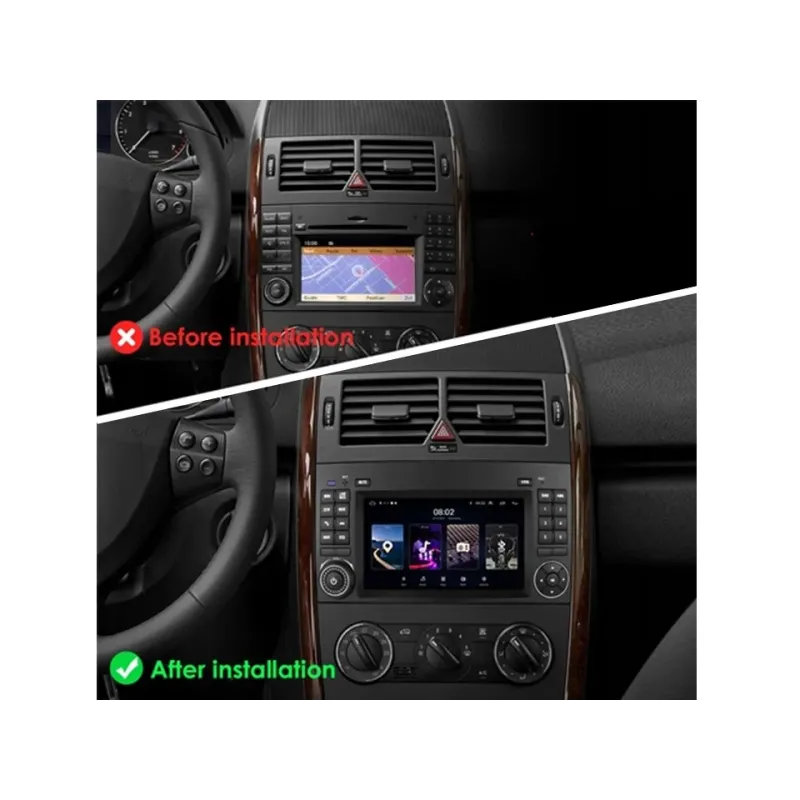 Штатна магнітола FORS.auto M200 для Mercedes-Benz B200 (7", 2+32Gb) 2006-2014