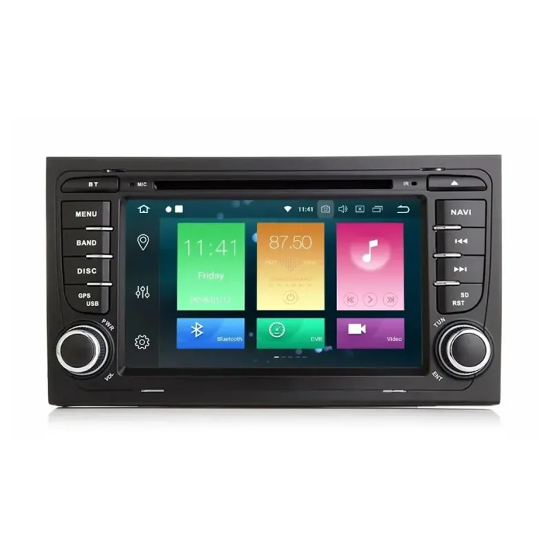 Штатна магнітола FORS.auto FS M200 для Audi A4 (7", 2+32Gb. CarPlay) 2000-2008