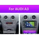 Штатна магнітола FORS.auto FS 2 ULTRA для Audi A3 (7", 2+32Gb, CarPlay) 2005-2012