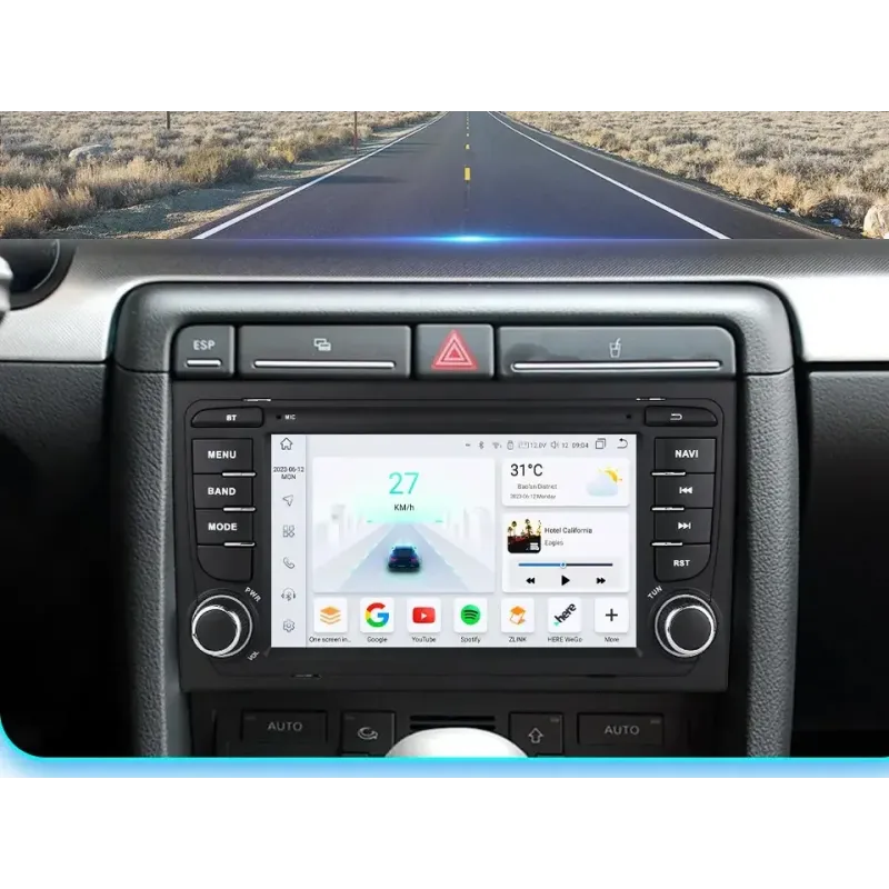 Штатна магнітола FORS.auto FS 2 ULTRA для Audi A4 (7", 2+32Gb, CarPlay) 2000-2008