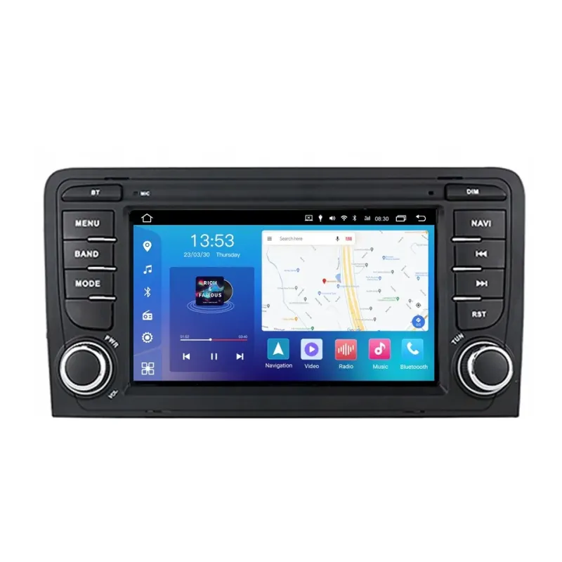 Штатна магнітола FORS.auto FS 2 PRO для Audi A3 (7", 2+32Gb, CarPlay) 2005-2012