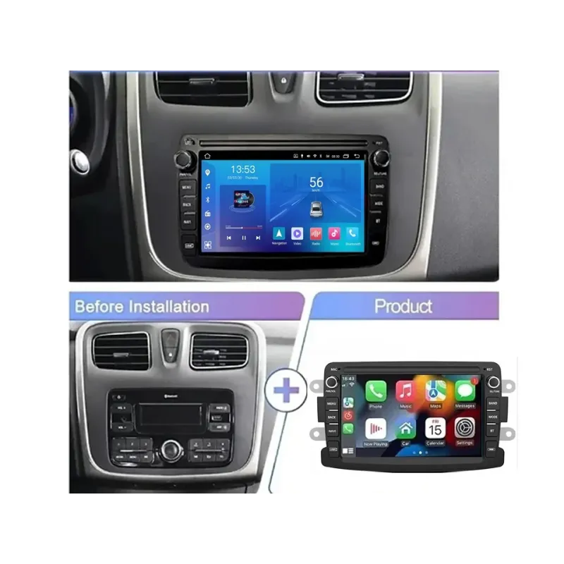 Штатна магнітола FORS.auto FS 2 ULTRA на всі моделі Renault (7", 2+32Gb, CarPlay) 2010-2023