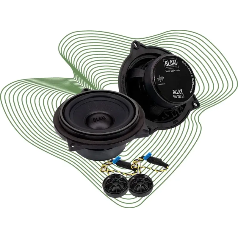 Компонентна штатна акустика BLAM BM100FS для BMW