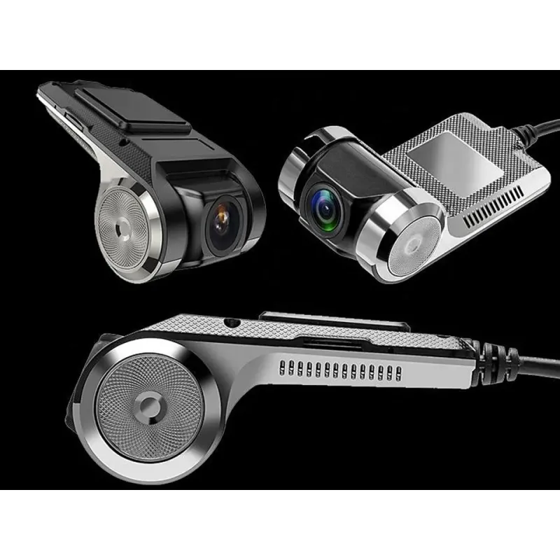 Відеореєстратор FORS.auto F-USB-U8 Dual (двокамерний USB-рекордер для Android-плеєра)