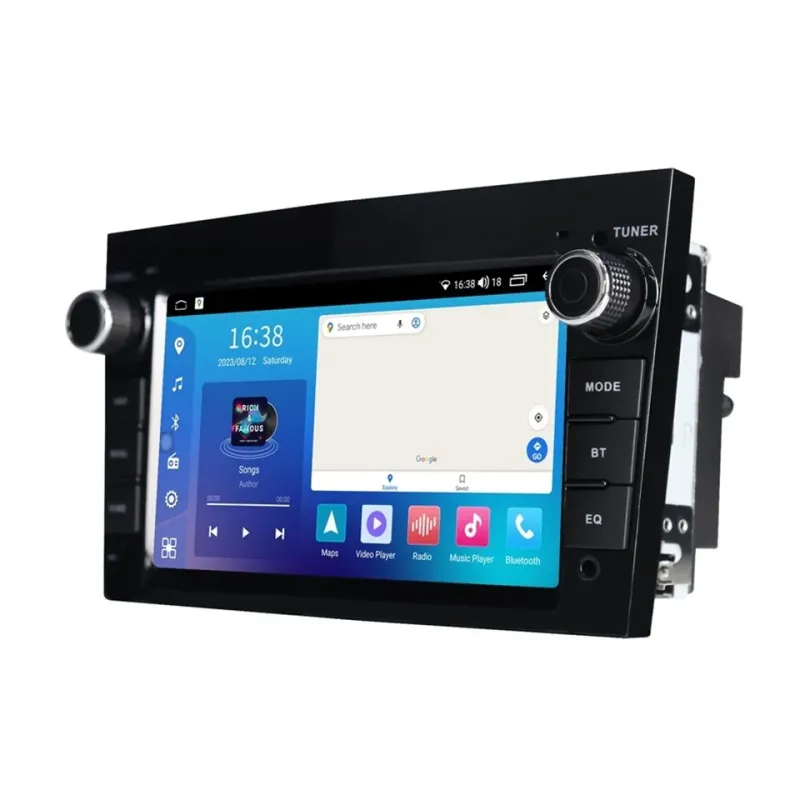 Штатна магнітола FORS.auto 4 PRO-OP-B Opel Astra/Vectra/Zafira/Corsa (7", 4+64Gb, Black) 1998-2009