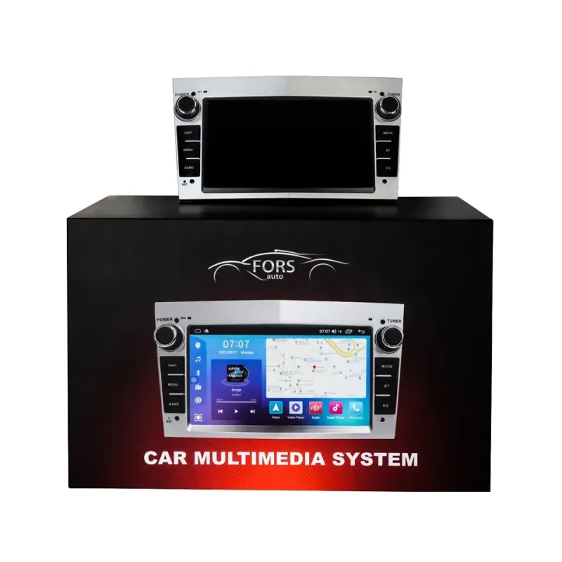 Штатна магнітола FORS.auto 4 PRO-OP-S Opel Astra/Vectra/Zafira/Corsa (7", 4+64Gb, Silver) 1998-2009