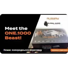 Аудіопроцесор MUSWAY ONE1000