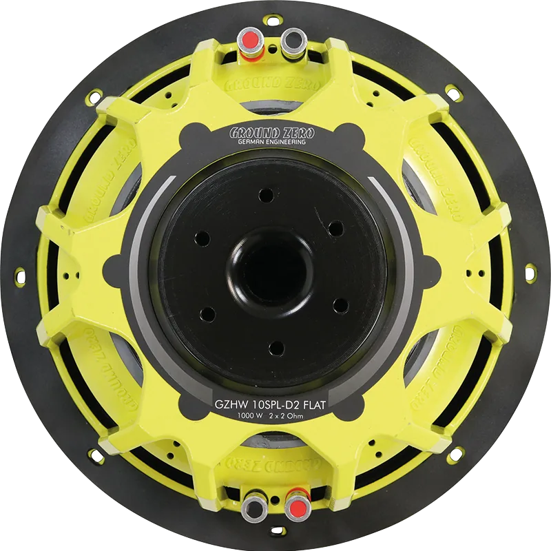 Сабвуфер GROUND ZERO GZHW 10SPL-D2 FLAT
