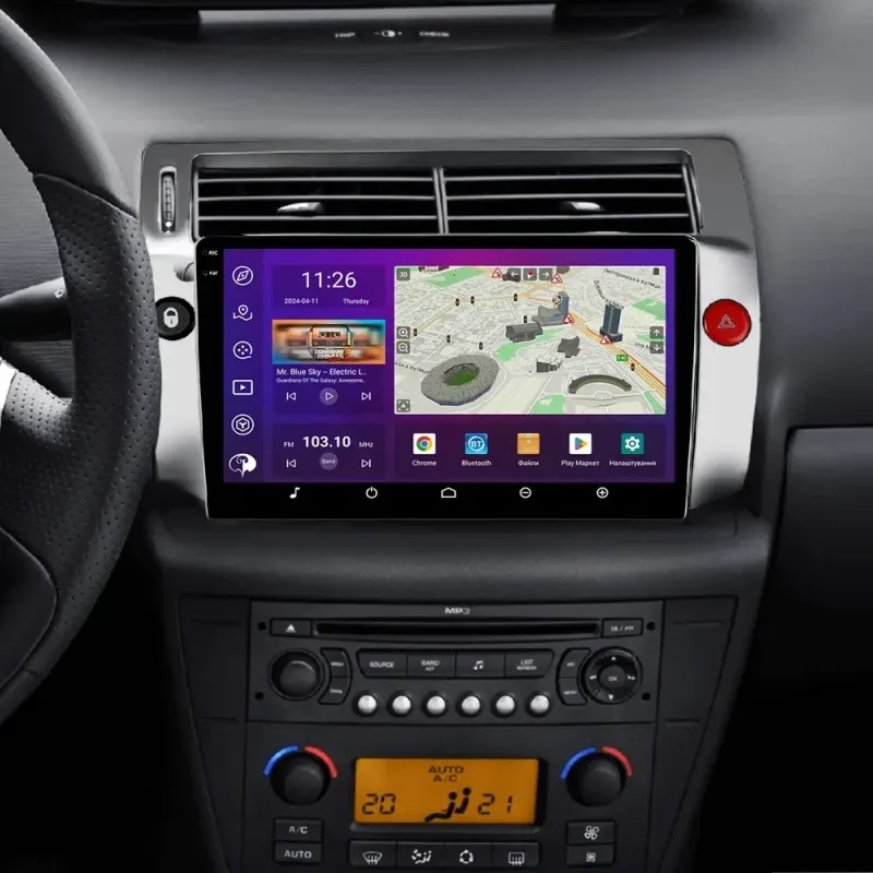 PHANTOM DVA-2K9 PRO 4G 360 4+64 Citroen C4 LA LC 2004-2014