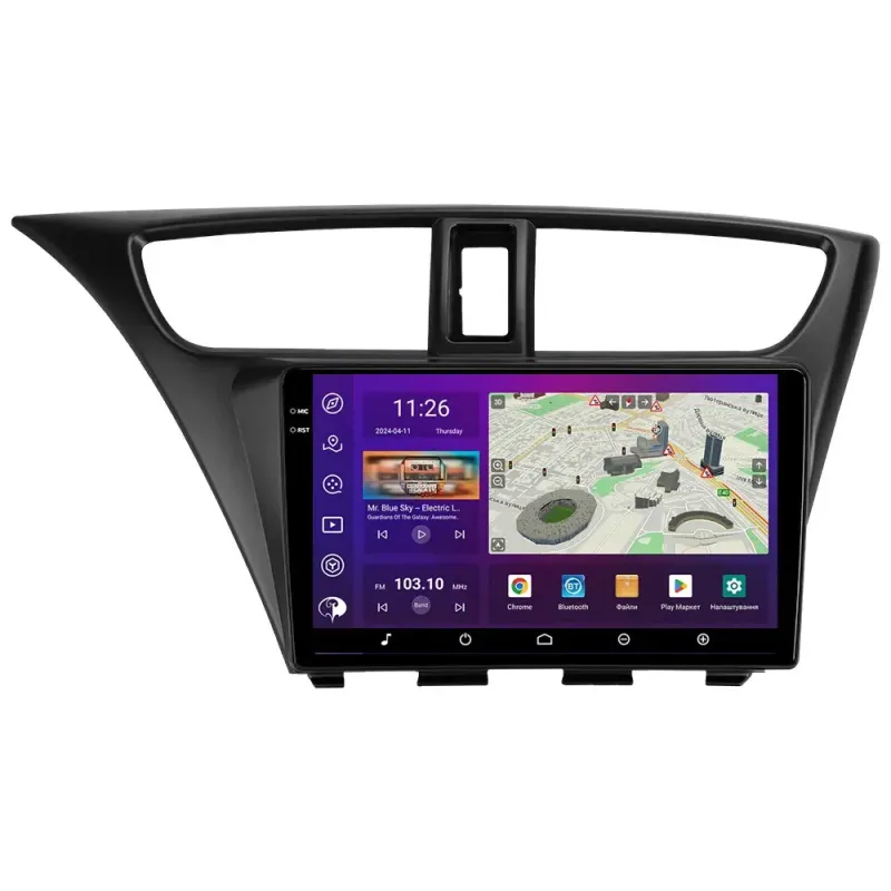 PHANTOM DVA-2K9 PRO 4G 360 4+64 Honda Civic 9 FK FB hatchback 2.0 2012-2017