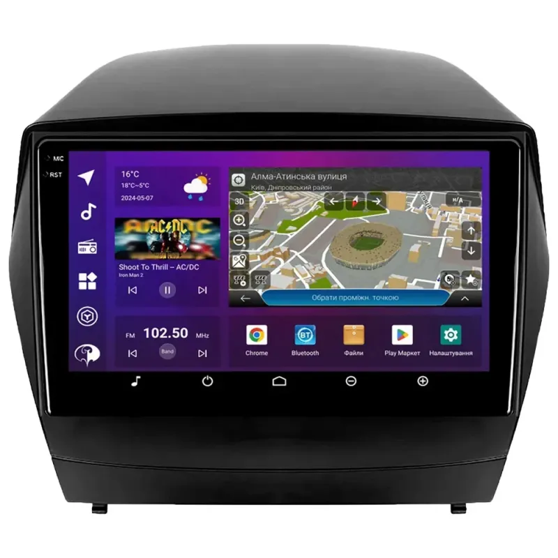 PHANTOM DVA-2K9 PRO 4G 360 4+64 для Hyundai Tucson 2 LM IX35 2009-2015 amp.