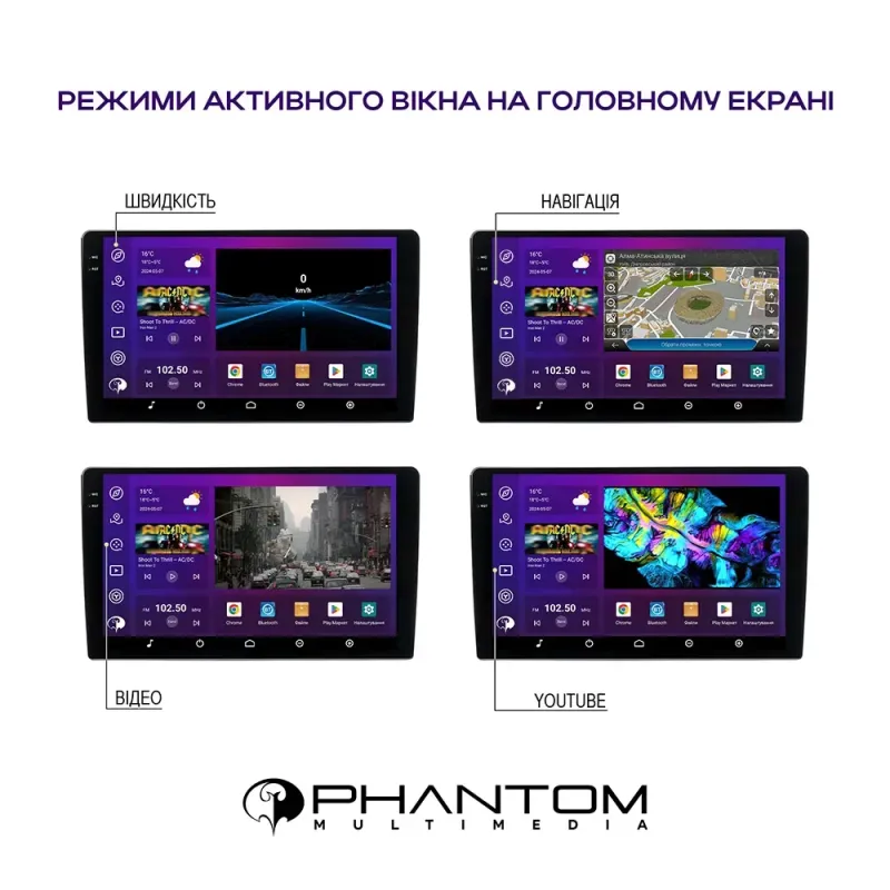 PHANTOM DVA-2K9 ProMax 4G 360 8+128 Renault Logan 1 2004-2009