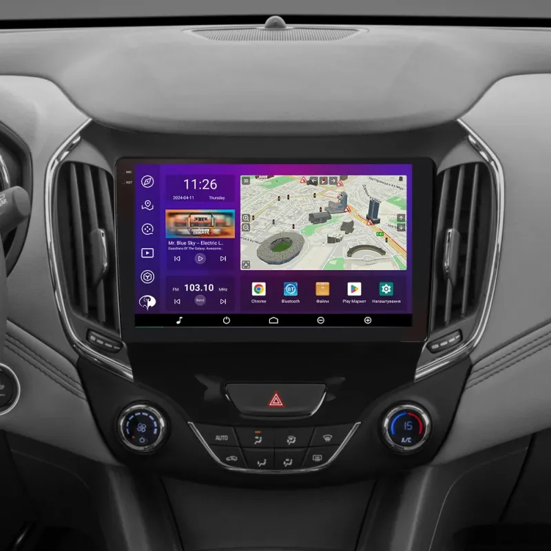 PHANTOM DVA-2K9 PRO 4G 360 4+64 Chevrolet Cruz 2014-2019 Black