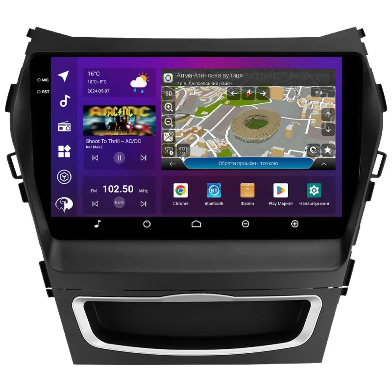PHANTOM DVA-2K9 ProMax 4G 360 8+128 для Hyundai Santa Fe (DM) 2012-2017