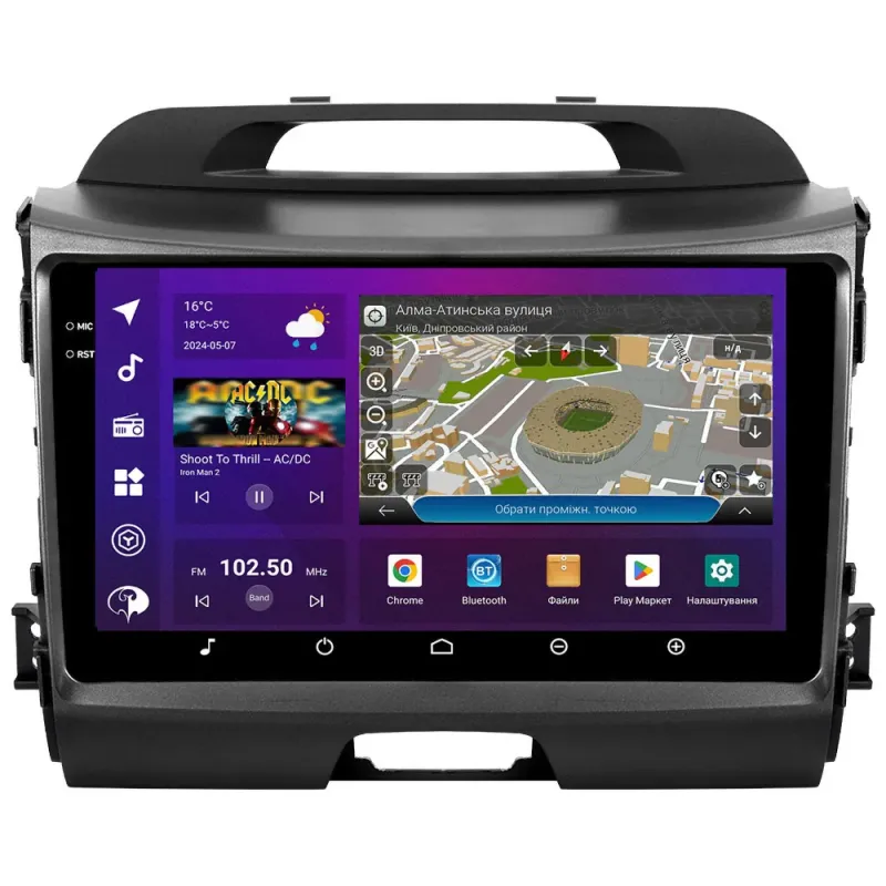 PHANTOM DVA-2K9 ProMax 4G 360 8+128 для KIA Sportage (SL) 2010-2015