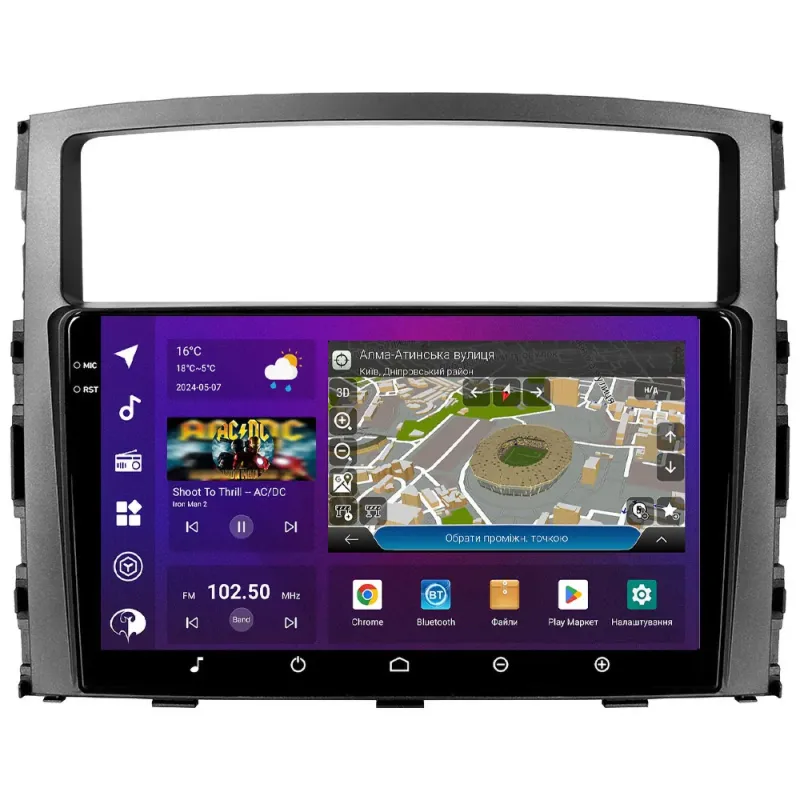 PHANTOM DVA-2K9 ProMax 4G 360 8+128 Mitsubishi Pajero Wagon IV 2006-2014