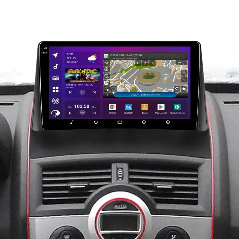 PHANTOM DVA-2K9 ProMax 4G 360 8+128 Renault Megane 2 2003-2009