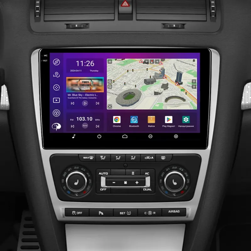 PHANTOM DVA-2K10 PRO 4G 360 4+64 для Skoda Octavia (1Z) 2007-2014
