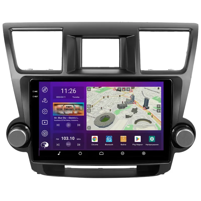 PHANTOM DVA-2K10 PRO 4G 360 4+64 для Toyota Highlander (XU40) 2009-2014